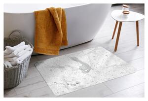 Fehér-szürke kovaföld fürdőszobai kilépő 35x45 cm Aqua – douceur d'intérieur