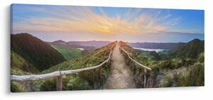 Kép - Hegyi ösvény (120x50 cm)