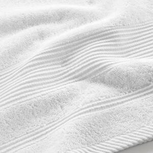 Fehér frottír pamut fürdőlepedő 90x150 cm Tendresse – douceur d'intérieur