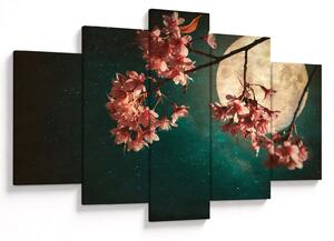 Kép - Sakura teliholdkor (150x105 cm)