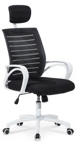 Socket irodai szék - fehér / fekete