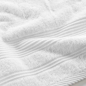 Fehér frottír pamut fürdőlepedő 70x130 cm Tendresse – douceur d'intérieur