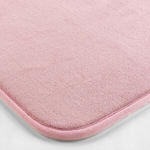 Rózsaszín fürdőszobai kilépő 50x120 cm Vitamine – douceur d'intérieur