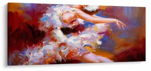 Kép - Balerina, festmény (120x50 cm)