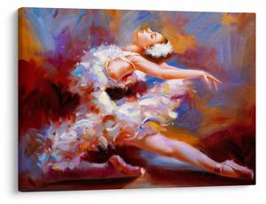 Kép - Balerina, festmény (70x50 cm)