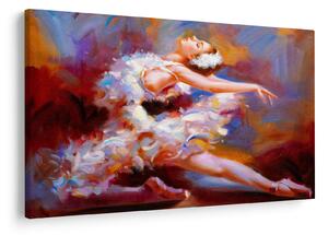 Kép - Balerina, festmény (90x60 cm)