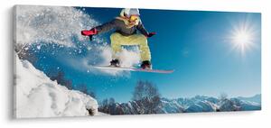 Kép - Snowboardos (120x50 cm)