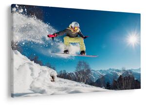 Kép - Snowboardos (90x60 cm)