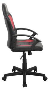 ENZO Irodai szék, piros-fekete