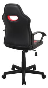 ENZO Irodai szék, piros-fekete