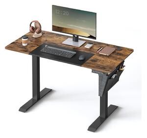 Állítható magasságú elektromos íróasztal memória funkcióval 120x60 cm