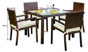 Rattan kerti bútor Adorazione