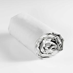 Fehér gumis pamut lepedő 160x200 cm Lina – douceur d'intérieur