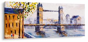Kép - A város festménye (120x50 cm)