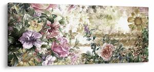 Kép - Design virágok (120x50 cm)