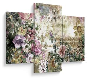 Kép - Design virágok (90x60 cm)