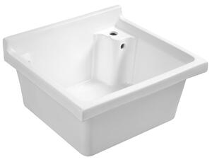 Aqualine Aqualine, Kerámia mosogató, 62x55cm, túlfolyóval, WH625