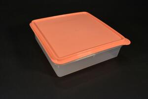 Tupperware Süteményes doboz négyzetes ételtároló konyhai doboz