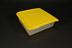 Tupperware Süteményes doboz négyzetes ételtároló konyhai doboz
