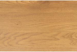 Natúr színű dohányzóasztal tölgyfa dekoros asztallappal 60x120 cm Strington – Actona