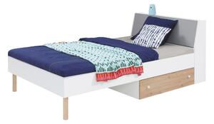 MAMBA egyszemélyes ágy ágyneműtartóval Méret: 90x200