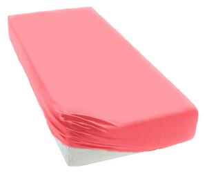 Baby Shop pamut,gumis lepedő 60*120 - 70*140 cm-es matracra használható - rózsaszín