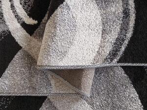 Fekete-szürke mintás NEAR szőnyeg Méret: 120x170 cm