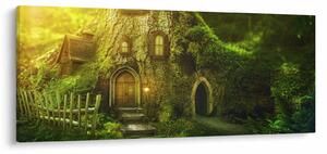 Kép - Mesebeli erdő (120x50 cm)