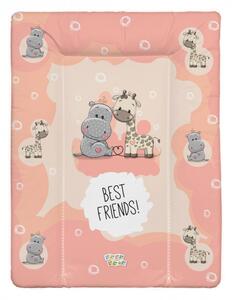 Babastar puha pelenkázó lap 50*70 cm - Best friend&#039;s ! barack