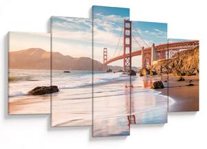 Kép - Golden Gate híd (150x105 cm)