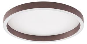 Mennyezeti Lámpa Lucande, Rotundo, dimmable, Barna / Rozsdabarna, Nappali, Műanyag, Modern