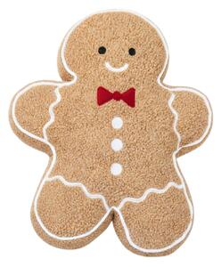 Díszpárna GINGERBREAD 30x40 cm, barna