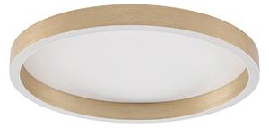 Mennyezeti Lámpa Lucande, Rotundo, dimmable, Arany / Sárgaréz, Nappali, Műanyag, Modern