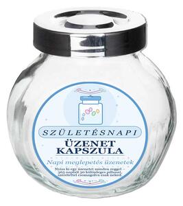 Születésnapi üzenetek kapszulában - 30 napra - dekortábla