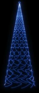 Kék fényű karácsonyfa tüskével 3000 LED-del 800 cm (343581)