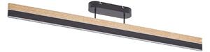 Mennyezeti Lámpa Lucande, Holven, dimmable, Fa, Nappali, Fa, Modern