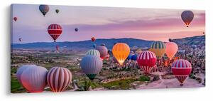 Kép - Hőlégballonok (120x50 cm)