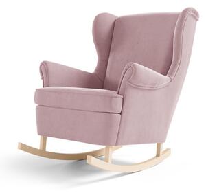 Fotel 1966 BROOKE Rózsaszín+minta
