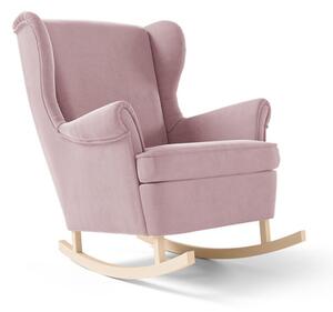 Fotel 1966 BROOKE Rózsaszín+minta