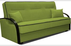 Kanapé + fotel 131 ELLA Zöld+fekete