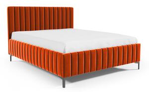 MACKENZIE 24 STANDARD ágy 120x200 cm - fekete lábak Narancssárga