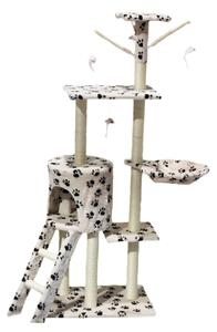 Kaparófa macskáknak Hawaj 138 cm tappancs minta