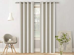 2x OXFORD fehér-krém függöny 140x250 cm