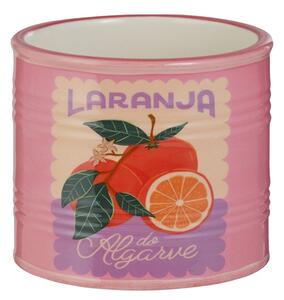 TIN kerámia kaspó Ø9 cm, narancs
