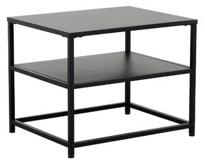 Design oldalsó asztal Damaris 50 cm fekete