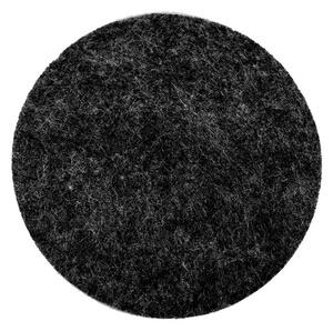 FELTO poháralátét fekete,Ø 10 cm