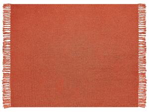 Vörös színű takaró 125 x 150 cm YARSA