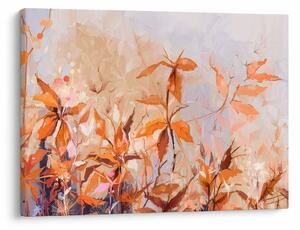 Kép - Festett virágok (70x50 cm)