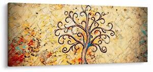Kép - Mozaik életfa (120x50 cm)