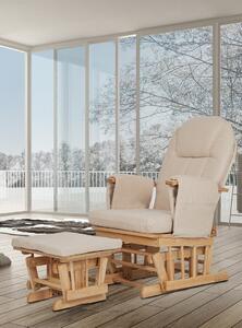 Design Plus Hintafotel (natúr - bézs)